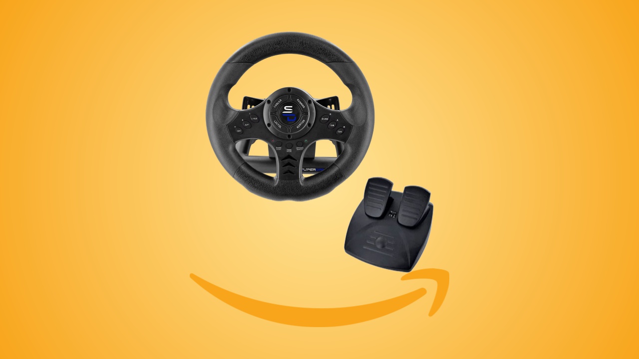Offerte Amazon: Superdrive - Sv450 Racing Wheel in sconto al prezzo minimo storico
