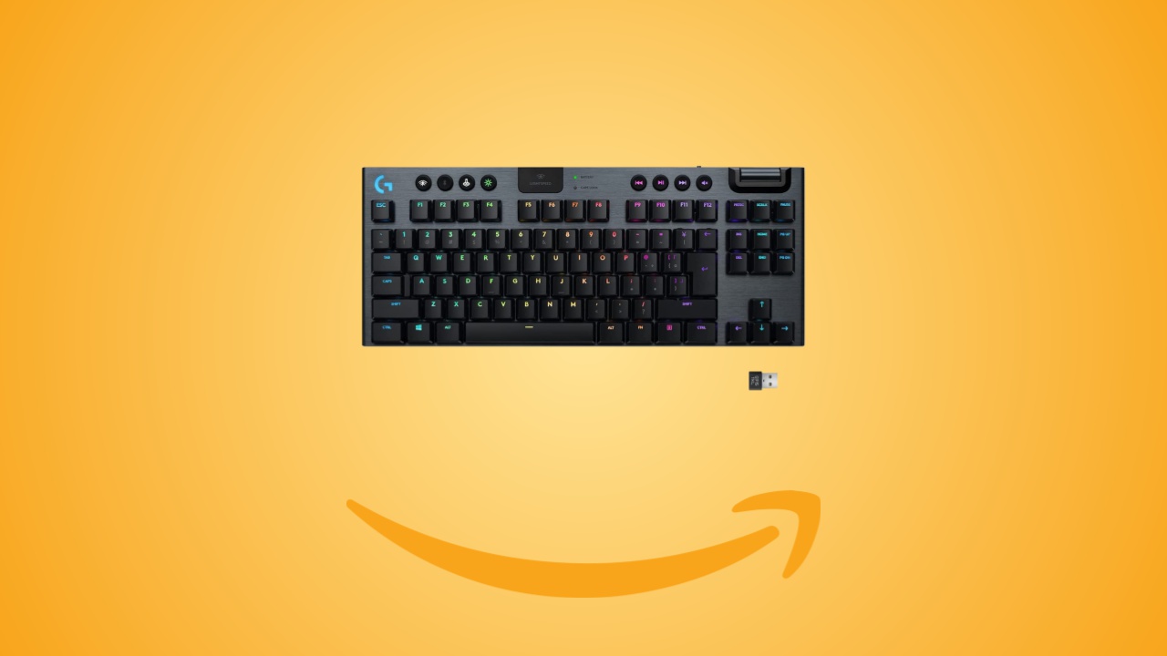Offerte Amazon: tastiera Logitech G915 LIGHTSPEED TKL in sconto al minimo storico