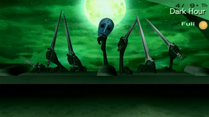 Persona 3 Portable, Hour of Darkness fills the high school with terrible monsters