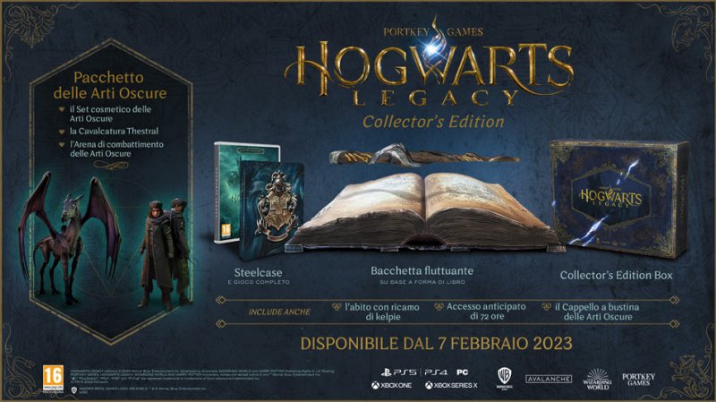 Hogwarts Legacy: quando esce su PS4, PS5, Xbox, Nintendo Switch e PC?