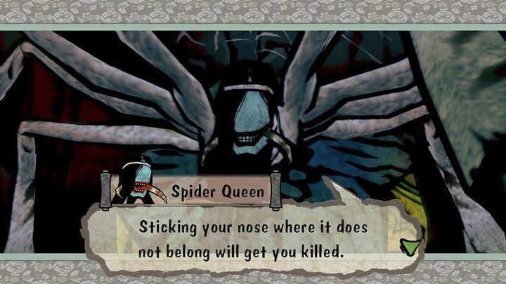 La Reine des araignées fait partie des boss les plus mémorables de toute l'aventure d'Amaterasu et d'Issun.