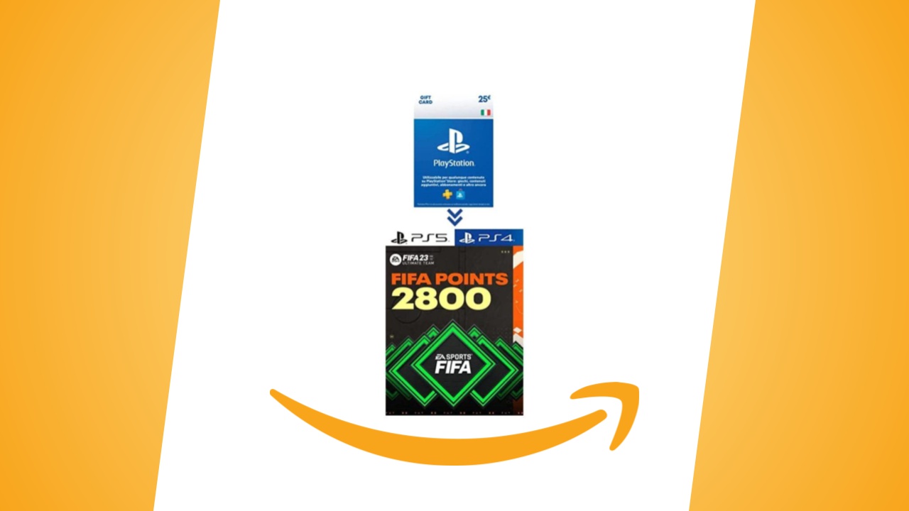 Offerte Amazon: carta di ricarica da 25/50/100€ del PS Store per PS4 e PS5 in sconto