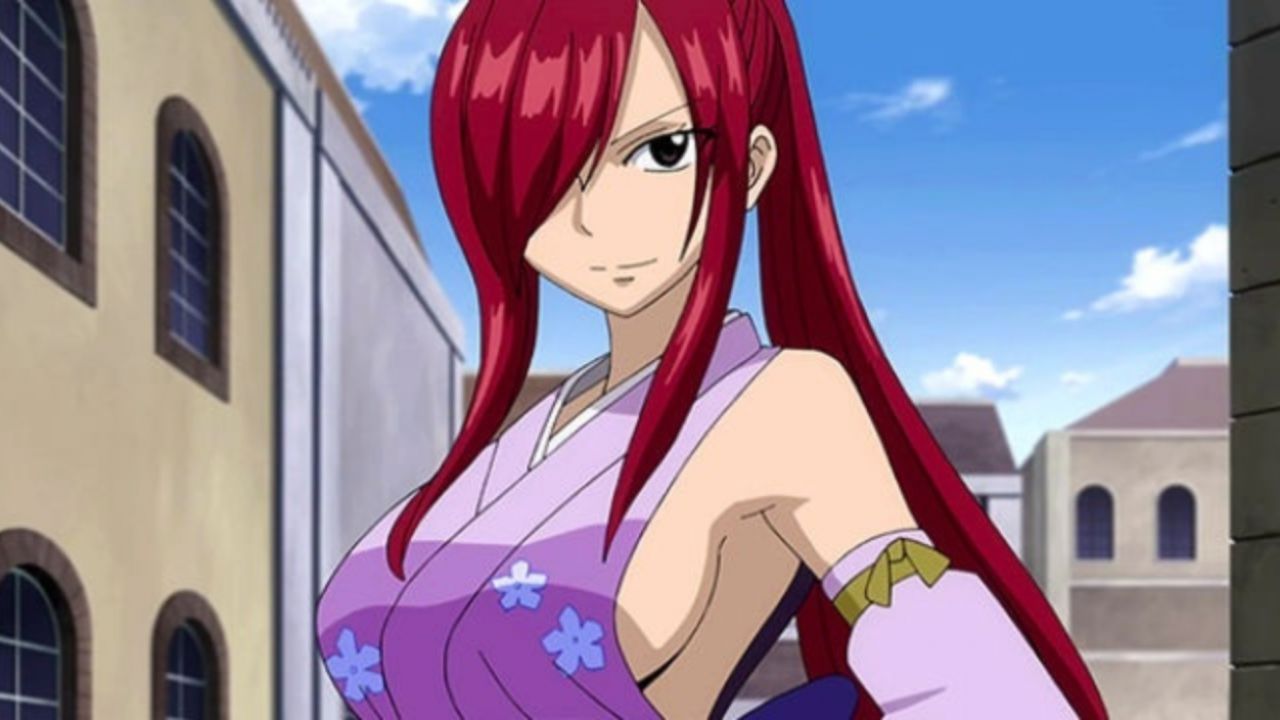 Fairy Tail: il cosplay di Erza Scarlet firmato mimisemaan in kimono