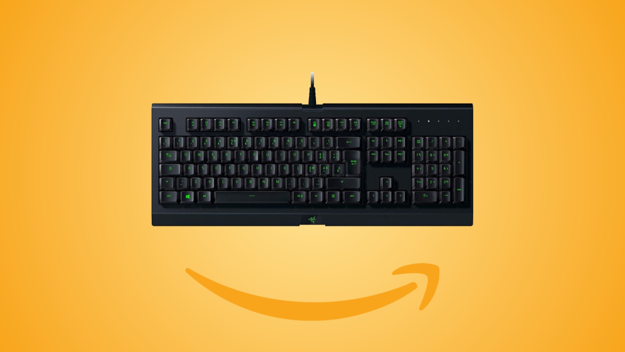 Offerte Amazon: tastiera Razer Cynosa Lite in sconto al prezzo minimo storico