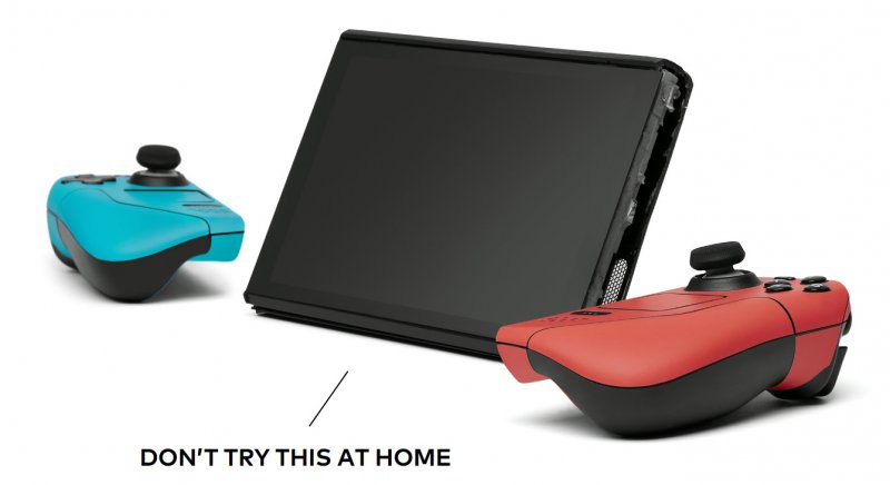 Non potete staccare i controlli da Steam Deck, anche con la skin di Nintendo Switch Non potete staccare i controlli da Steam Deck, anche con la skin di Nintendo Switch