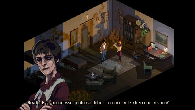 Holstin imita uno stile in pixel art, ma la grafica è 3D