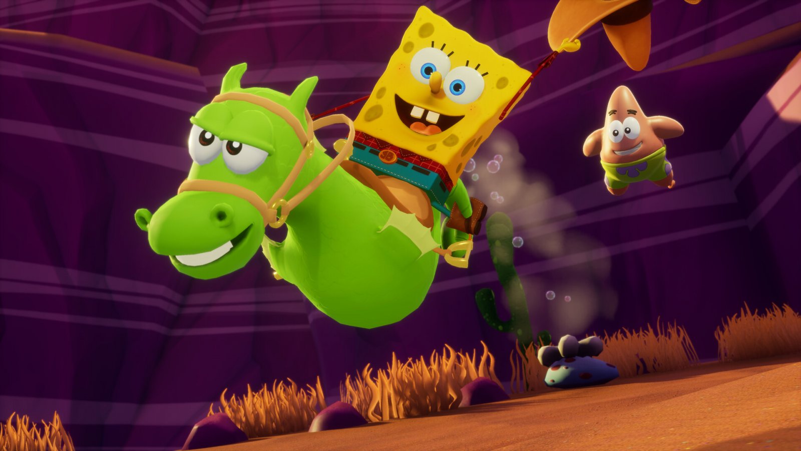 SpongeBob SquarePants: The Cosmic Shake annunciato per PS5 e Xbox Series X|S