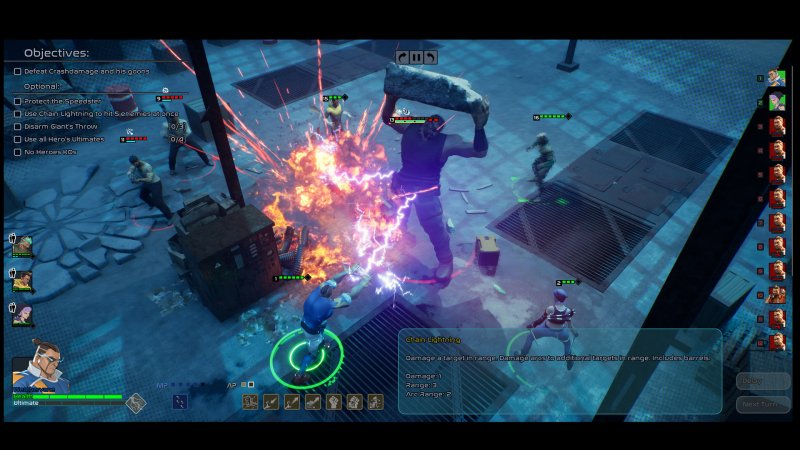 Capes, un furioso scontro nel mezzo di una missione