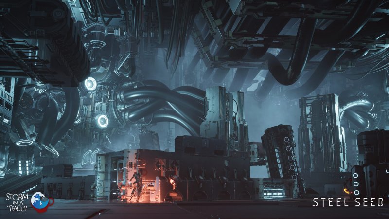 Non tutte le ambientazioni di Steel Seed saranno così oscure