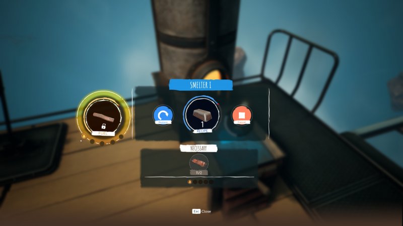 Il sistema di crafting di Voidtrain non è certo innovativo