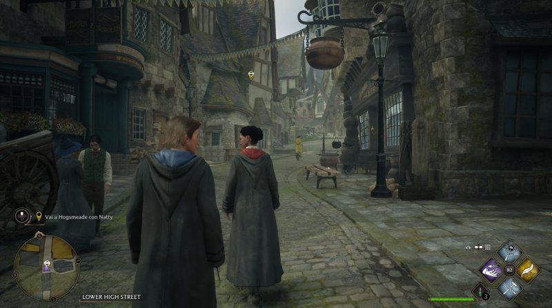 En dehors des quêtes impliquant ces personnages, il n'est jamais possible de choisir de partir à l'aventure avec les compagnons de l'héritage de Poudlard