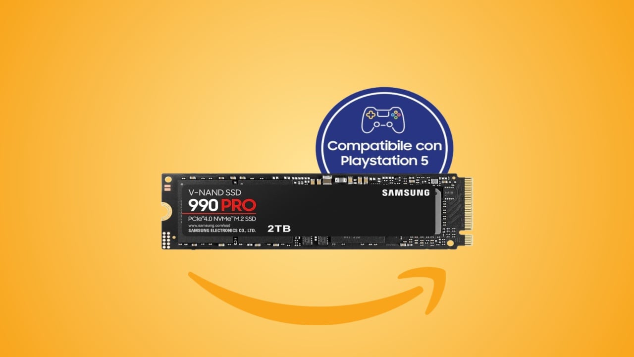 Offerte Amazon: SSD Samsung Memorie 990 Pro da 2 TB per PS5 e PC al prezzo minimo storico