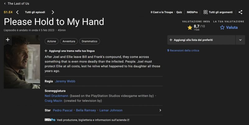 The Last of Us su IMDb The Last of Us su IMDb