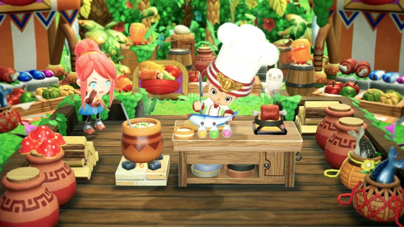 FANTASY LIFE i, il minigioco di cucina