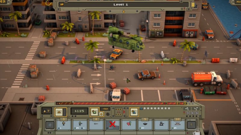 Un livello di Warpips