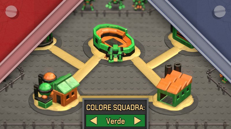 Lo stile grafico di Robodunk si ispira molto ai diorami e ai video in stop motion realizzati con i LEGO