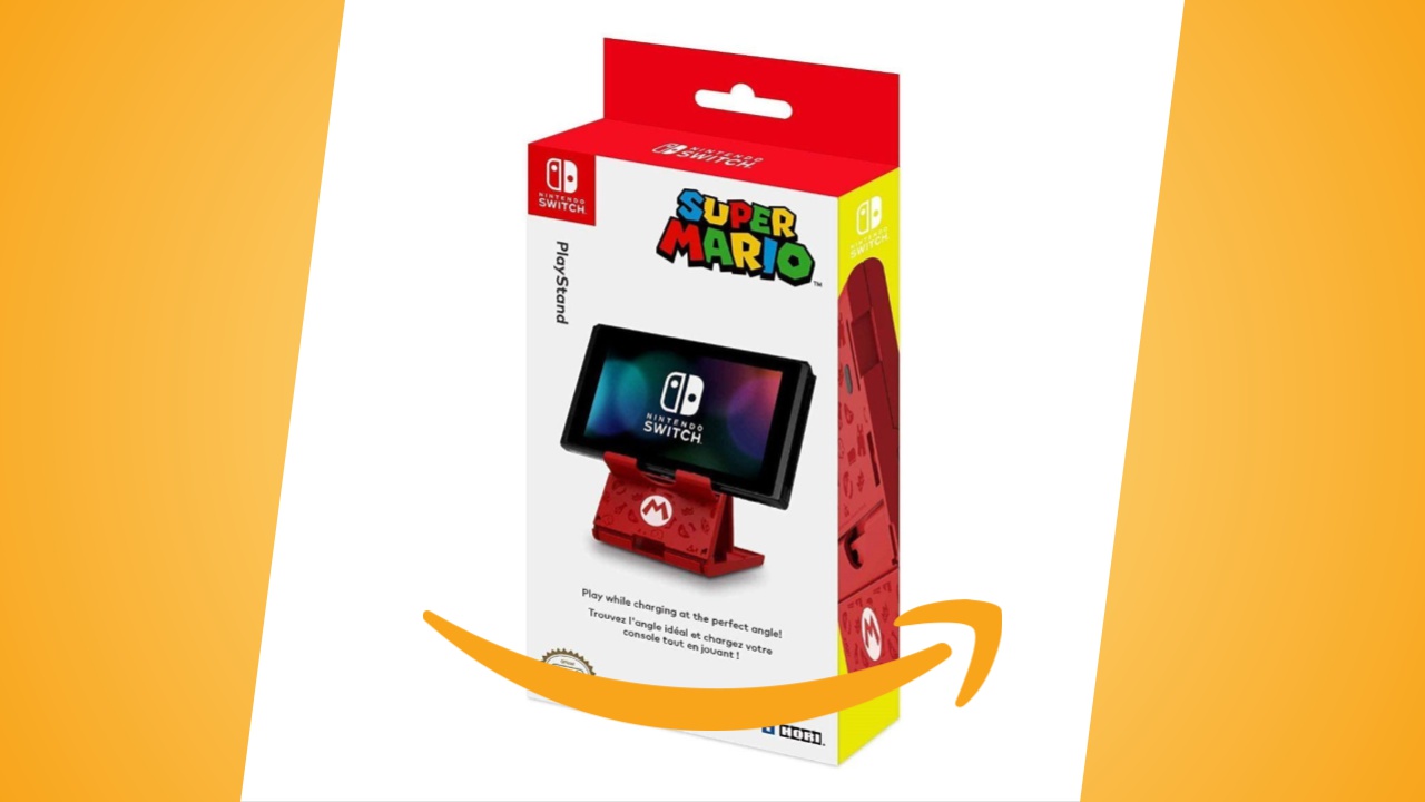 Offerte Amazon: HORI PlayStand Super Mario per Switch in sconto