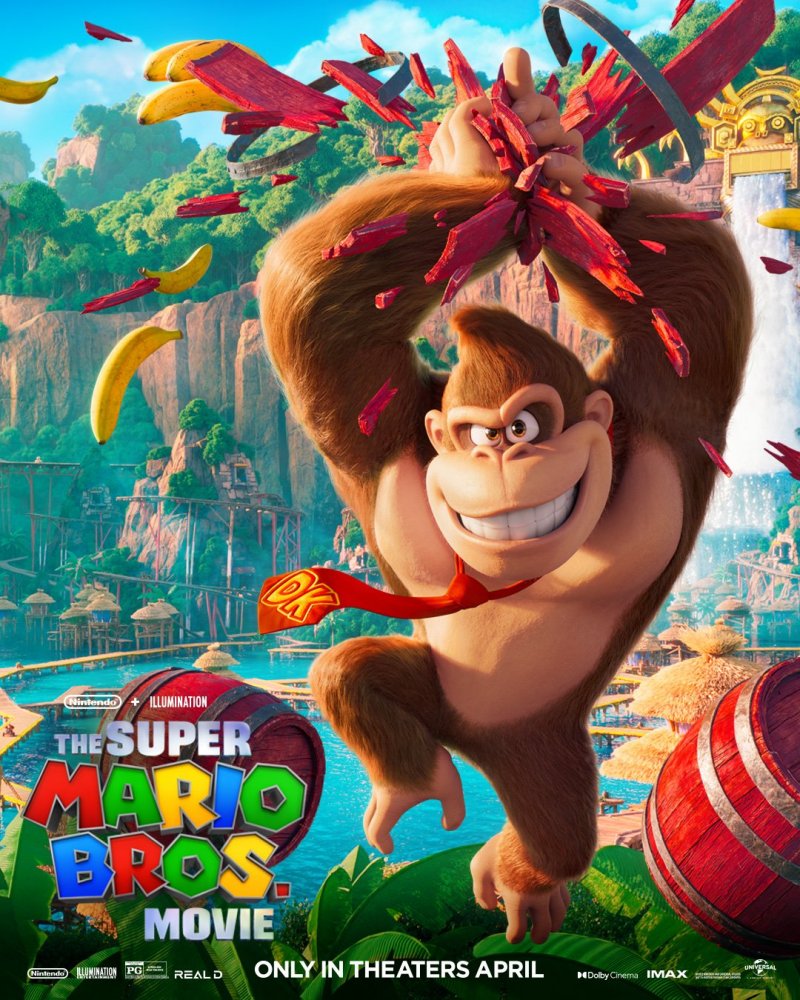 Donkey Kong is one of the characters in Super Mario Bros. - The Movie