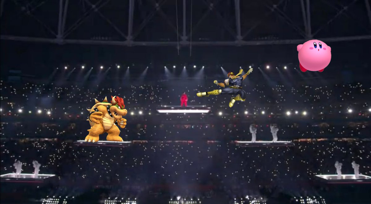 Super Bowl 2023: lo show di Rihanna sembra Super Smash Bros. e diventa virale sui social