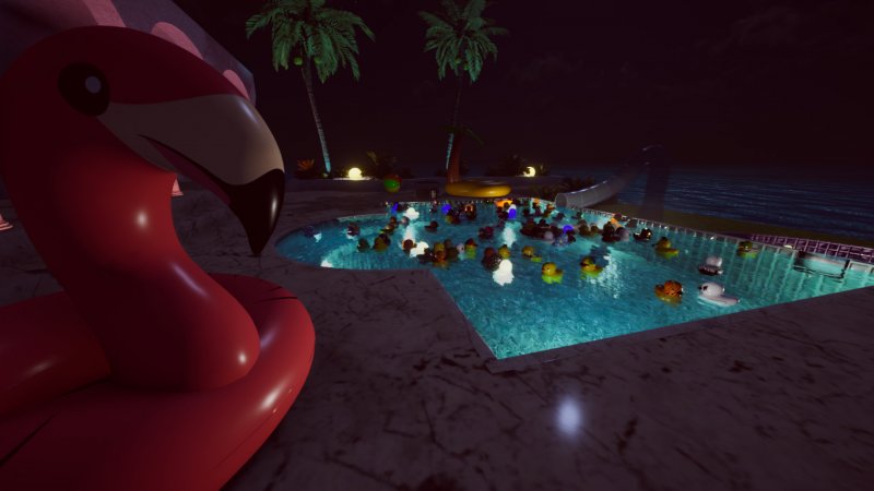 Il fenicottero sarà una minaccia o un amico della nostra comunità di papere?