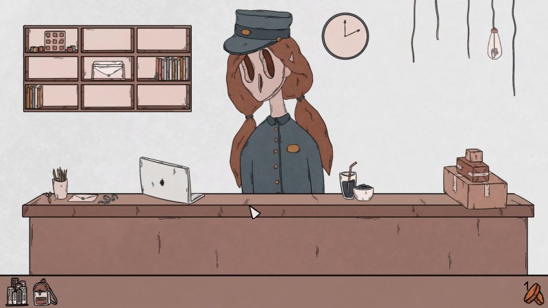 In Birth, anche un ufficio postale all'apparenza ordinario ospita visioni e situazioni strampalate, con la necessità di risolvere vari enigmi collegati tra loro In Birth, anche un ufficio postale all'apparenza ordinario ospita visioni e situazioni strampalate, con la necessità di risolvere vari enigmi collegati tra loro