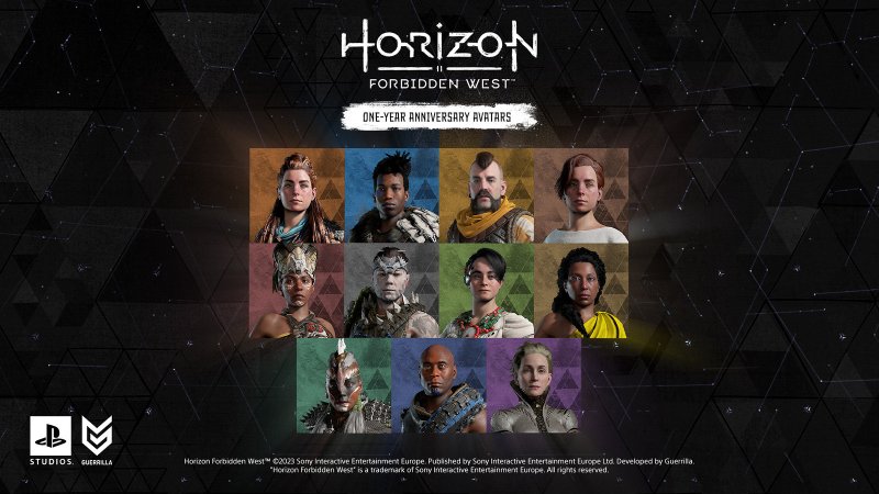 Free avatars of Horizon Forbidden West