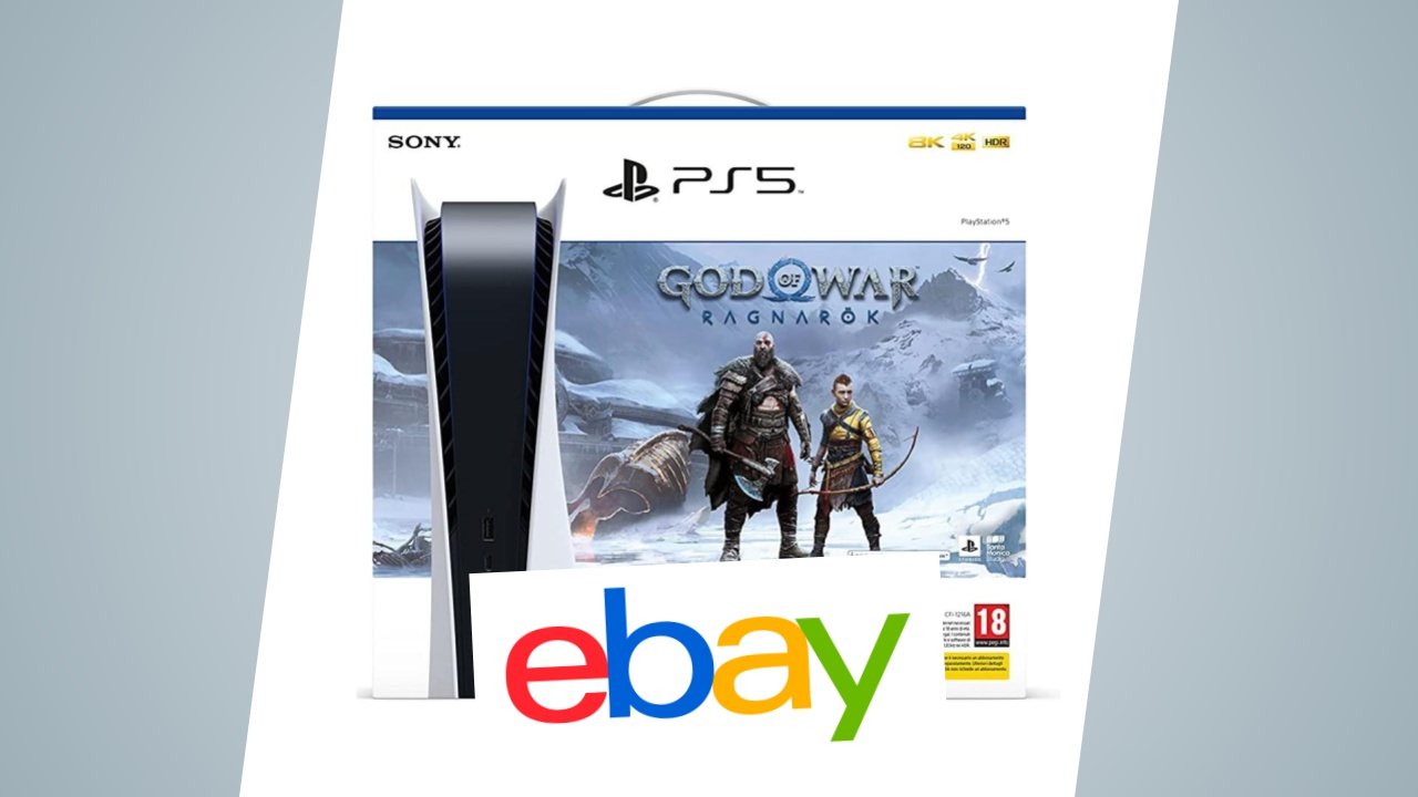 Offerte eBay: PS5 standard con God of War Ragnarok di nuovo in sconto