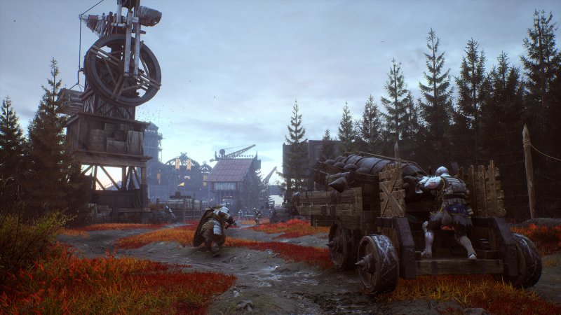 Gli sviluppatori hanno chiamato l'estetica decadente e battagliera di Warhaven 'Swordpunk'