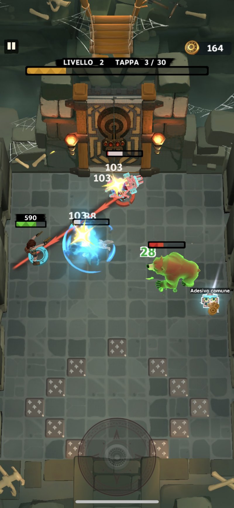 Tomb Raider Reloaded, Lara schiva proiettili e attacca a sua volta Tomb Raider Reloaded, Lara schiva proiettili e attacca a sua volta