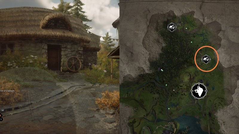 La posizione della ventunesima statuetta di Demiguise di Hogwarts Legacy