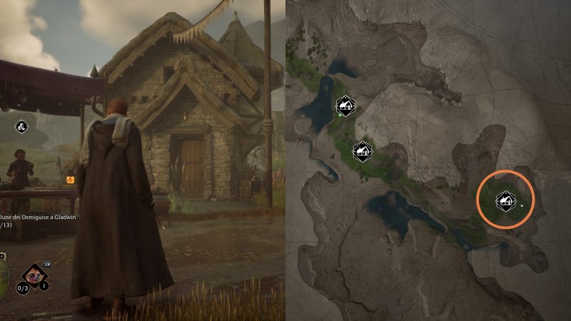 La posizione della trentesima statuetta di Demiguise di Hogwarts Legacy