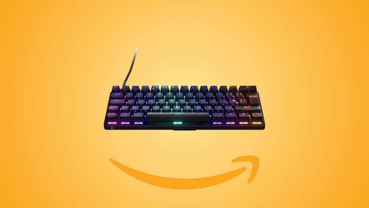 Offerte Amazon: tastiera meccanica SteelSeries Apex 9 Mini in sconto al prezzo minimo storico