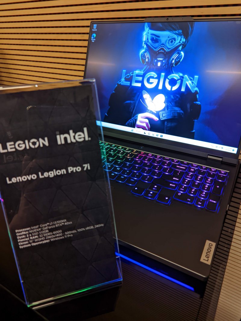 Il Lenovo Legion Pro 7i Il Lenovo Legion Pro 7i