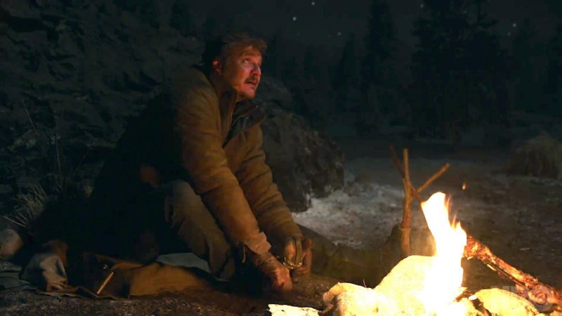 The Last of Us, serie TV: la scena del falò The Last of Us, serie TV: la scena del falò