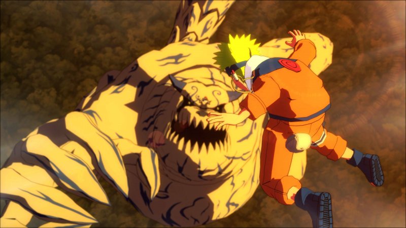 La modalità Storia di Naruto x Boruto vede gli eventi principali della saga disposti in una timeline in cui si alternano battaglie, scene d'intermezzo dell'anime e illustrazioni La modalità Storia di Naruto x Boruto vede gli eventi principali della saga disposti in una timeline in cui si alternano battaglie, scene d'intermezzo dell'anime e illustrazioni