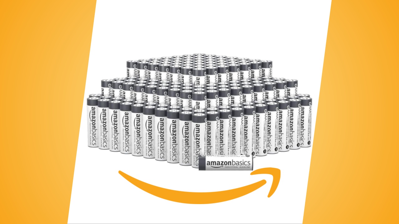 Offerte Amazon: batterie AAA Amazon Basics nel pacco da 150 al prezzo minimo storico