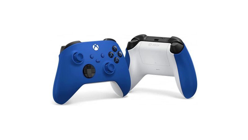 Controller Xbox di colore blu