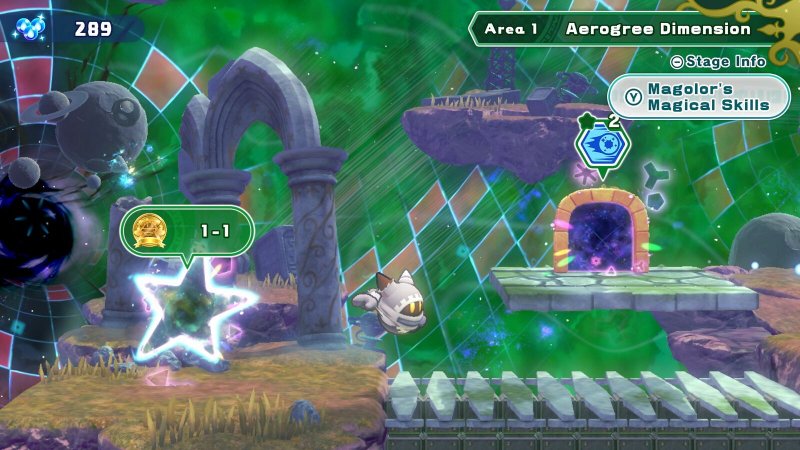 Magolor Epilogo: la mappa di gioco