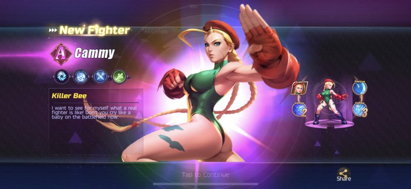 Street Fighter : Duel, le dessin de Cammy est un bon début