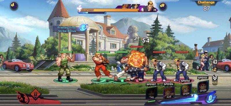 Street Fighter : Duel ne lésine pas sur les décors, les personnages et l'animation