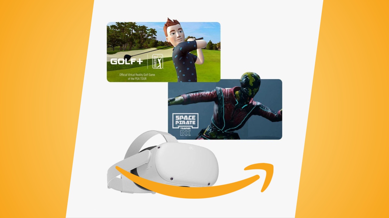 Offerte Amazon: Meta Quest 2 da 256 GB, con Golf+ e Space Pirate Trainer DX, in sconto