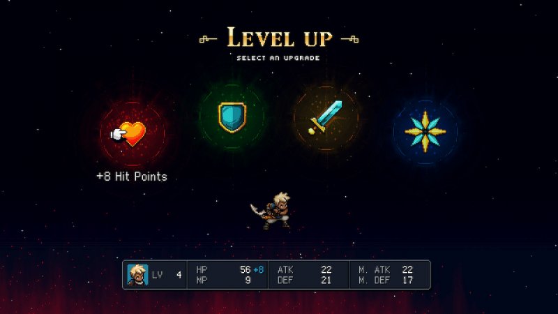 La versatilità dei personaggi è coronata dalla nostra influenza sulle loro statistiche