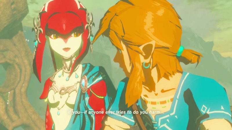 The Legend of Zelda: Breath of the Wild: Link e Mipha