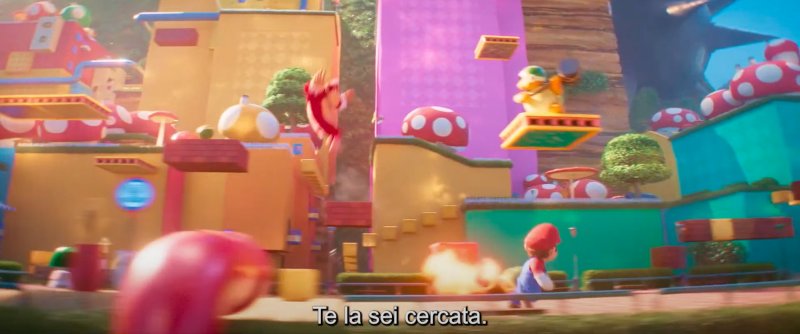 Super Mario Bros. Il Film: Mario e Donkey Kong agiscono insieme in un 'livello platform' Super Mario Bros. Il Film: Mario e Donkey Kong agiscono insieme in un 'livello platform'