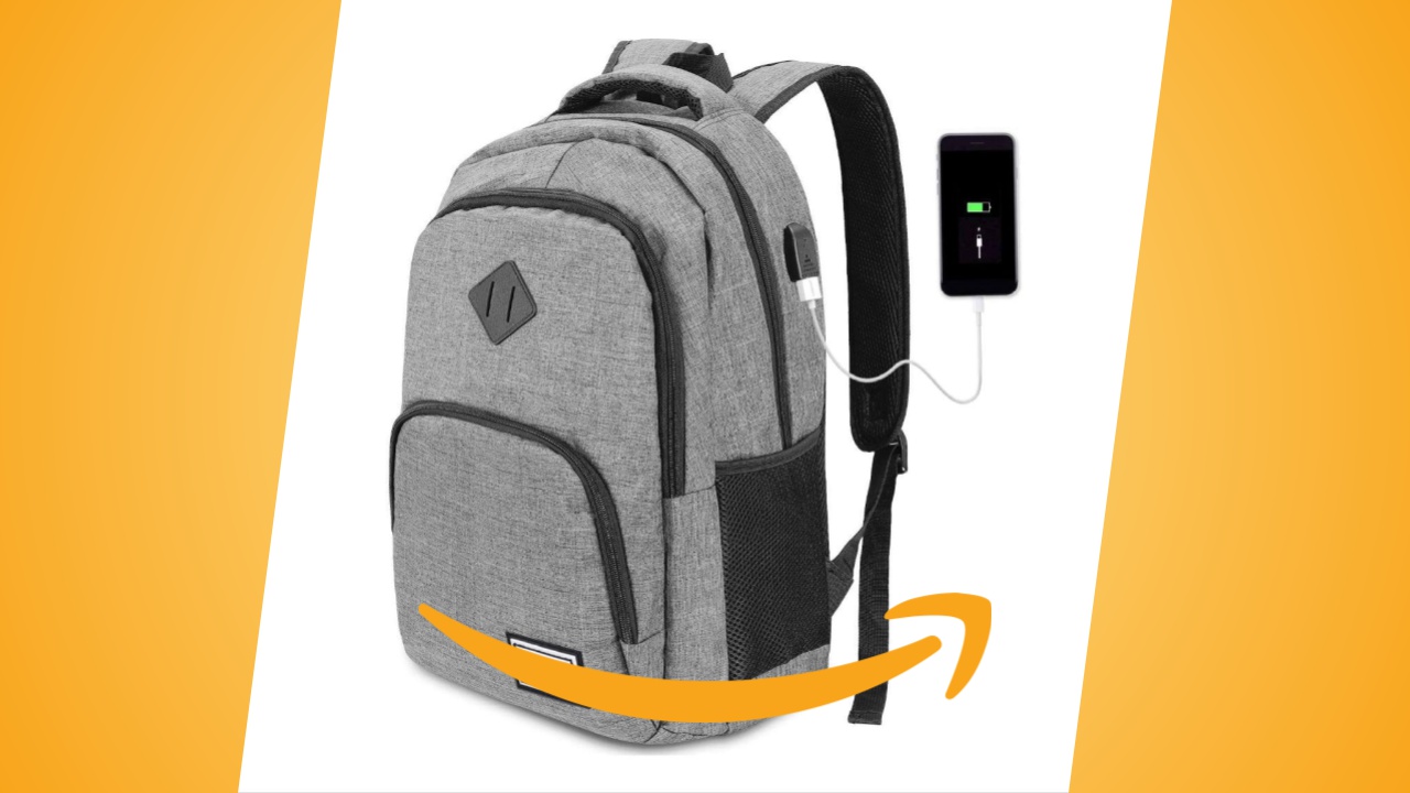Offerte Amazon: zaino per laptop YAMTION in sconto al prezzo minimo storico