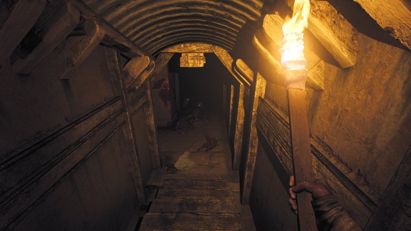 Amnesia : The Bunker nous propose d'explorer un sombre souterrain.