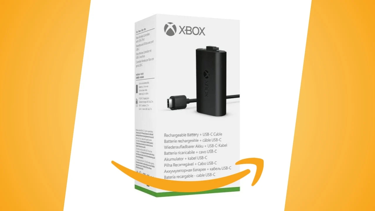 Offerte Amazon: Xbox Kit Play and Charge, al minimo storico la batteria per il controller Xbox