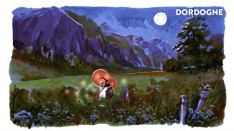 Cédric Babouche, Illustrator e Game Director di Dordogne, ha disegnato più di duecento acquerelli per il gioco Cédric Babouche, Illustrator e Game Director di Dordogne, ha disegnato più di duecento acquerelli per il gioco