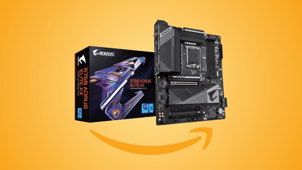 Offerte Amazon: GigaByte B760 AORUS Elite AX in sconto al prezzo minimo storico