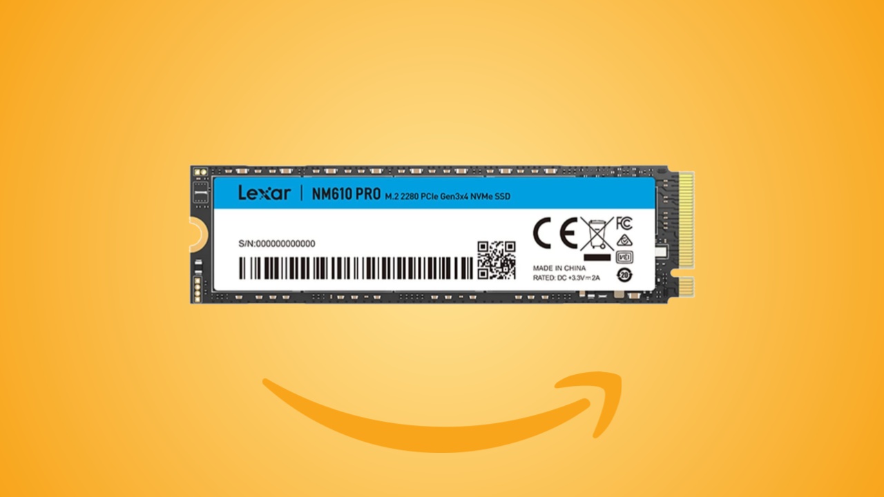 Offerte Amazon: l'SSD Lexar NM610PRO da 1 TB a basso costo è ora al prezzo minimo storico